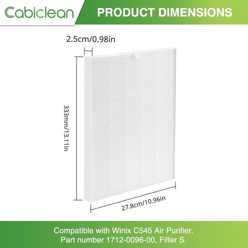 True HEPA Replacement Filter 4 Pack U965