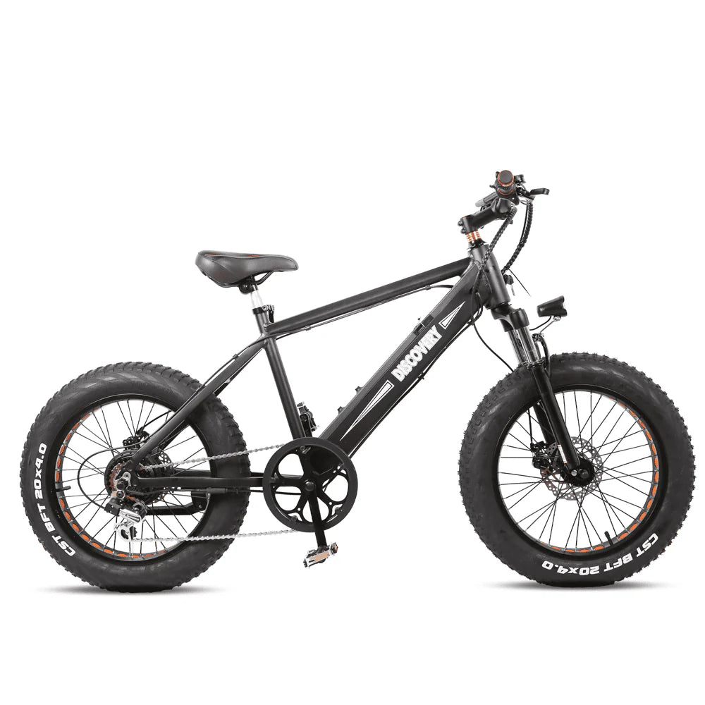 White 20in Fat Tire Electric Bicycle V8423