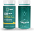 Omega-3 & Prenatal Multivitamin Bundle, 30 Servings, Vegan Plant-Based Y390155