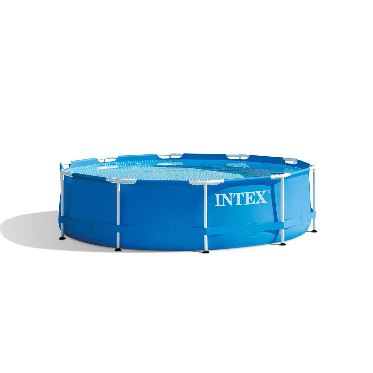 10ft x 30in Metal Frame Above Ground Swimming Pool Set with Filter Pump N3401