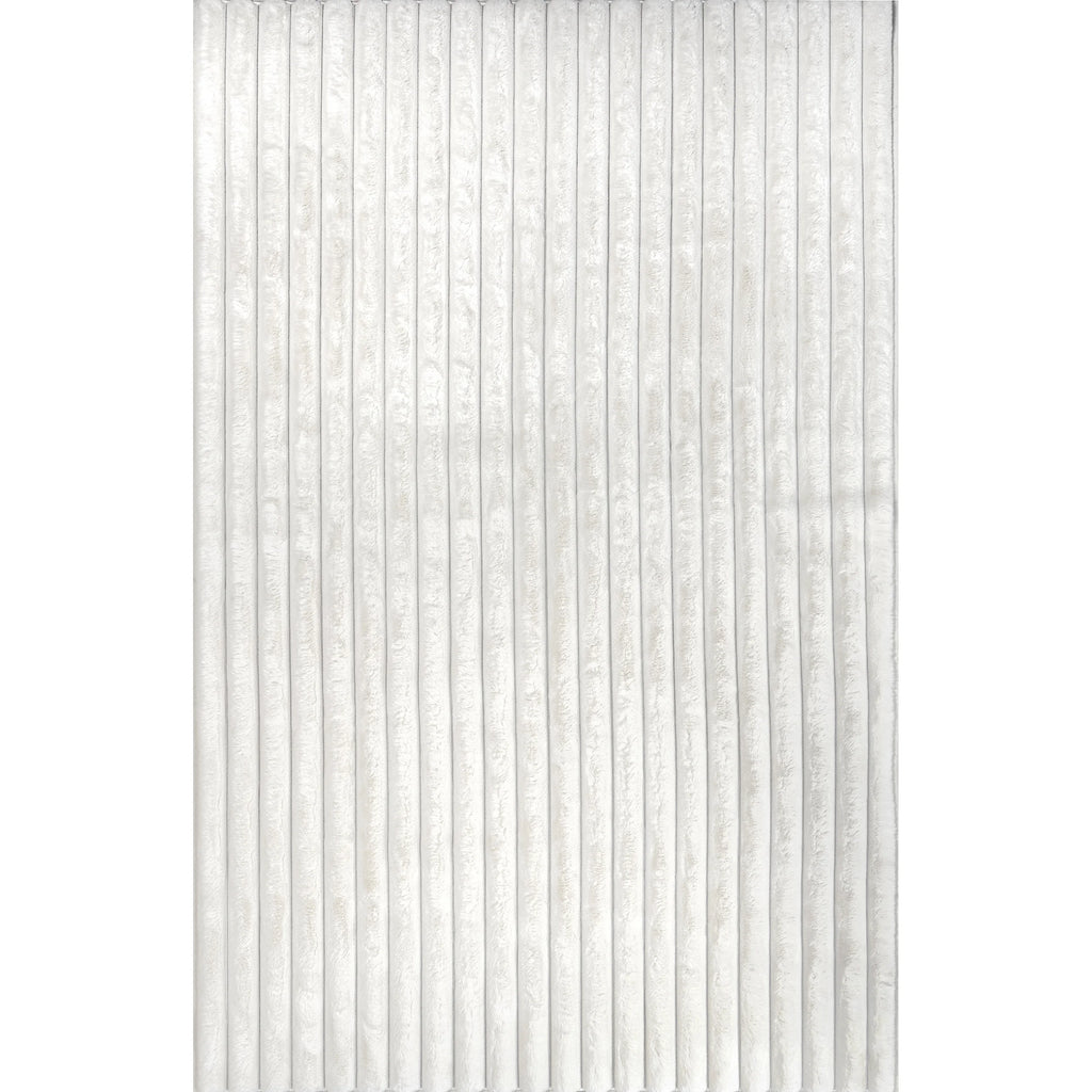 Faux Rabbit Machine Washable Area Rug J24862