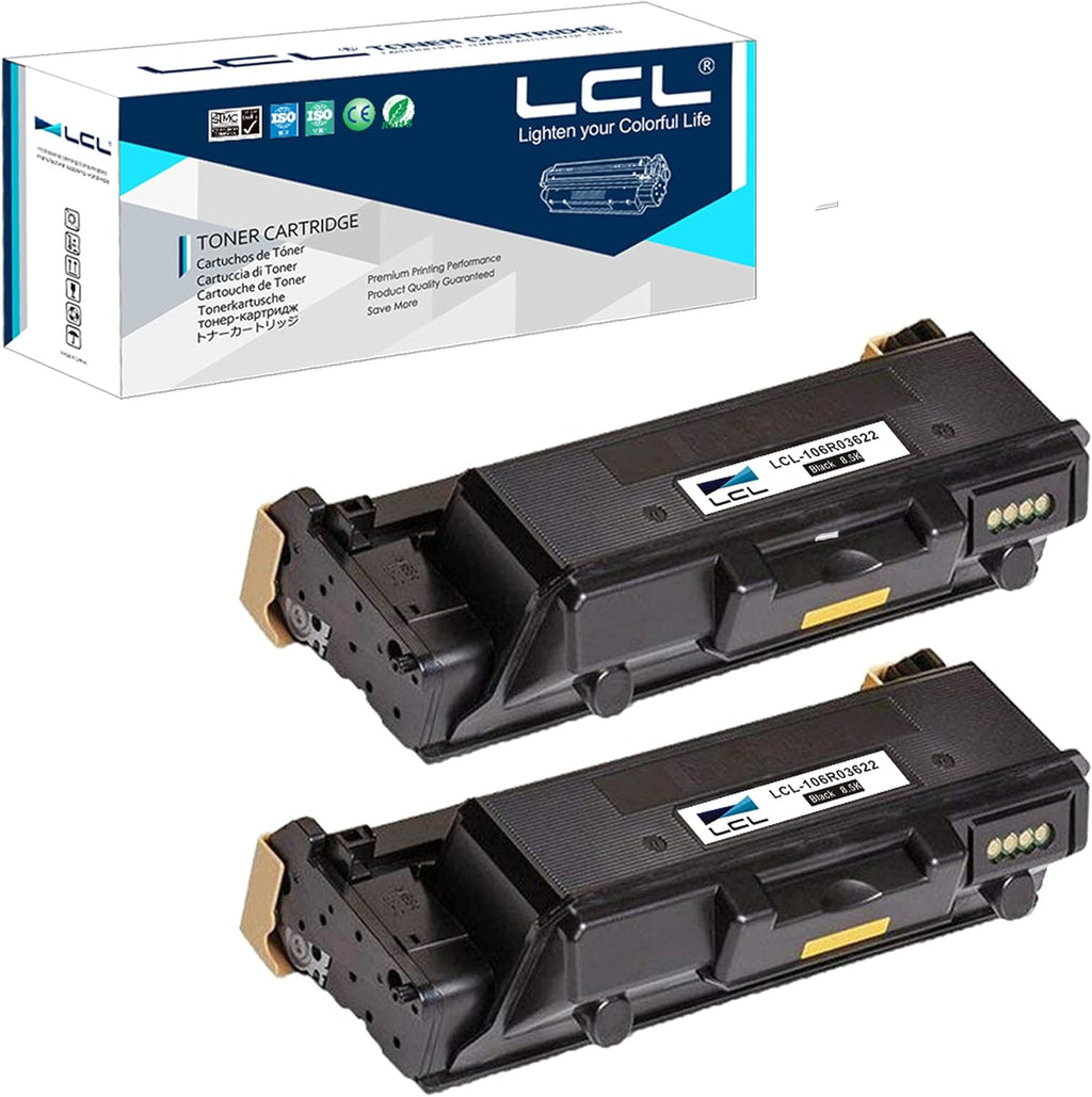 Compatible Toner Cartridge Replacement 2-Pack Black K753851