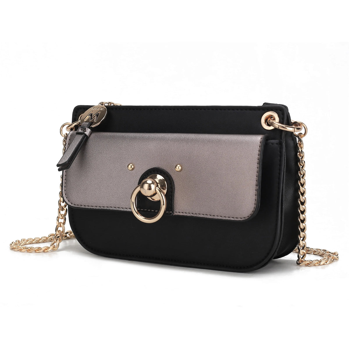 Vegan Leather Medium Crossbody Handbag O581231