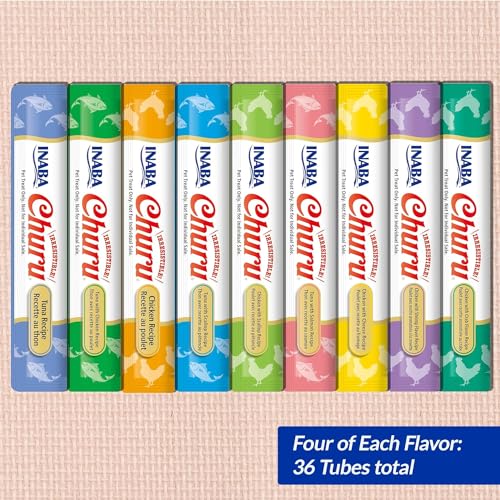 Grain-Free Lickable Creamy Cat Treat 0.5 oz 36 Tubes R680