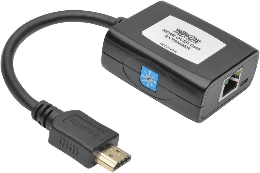 4x4 HDMI Over Cat5 / Cat6 Matrix Splitter Switch, 1920x1200 1080p at 60Hz, Black I14602