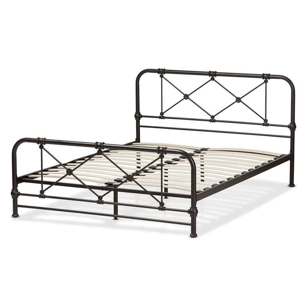 Queen Bed in Black C551630