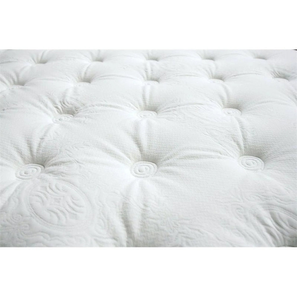 White Quilted Euro Top Queen Mattress Z154