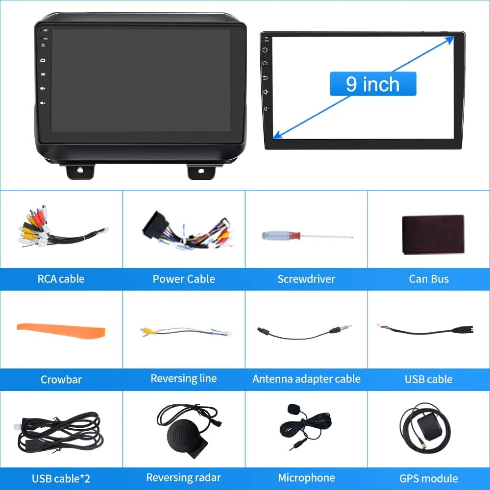 32G Android 12 Car Radio Stereo with Wireless CarPlay Android Auto G5649