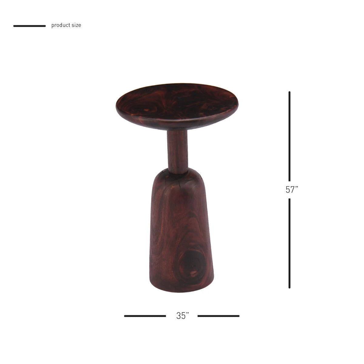Trembesi Side/End Table Natural O682673