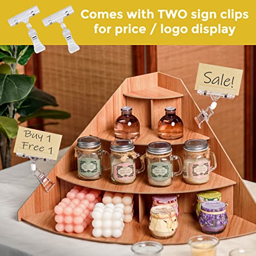 4-Tier Wooden Display Riser R481