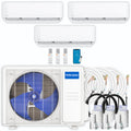 42,000 BTU 3 Zone Ductless Mini Split Air Conditioner and Heat Pump B83720