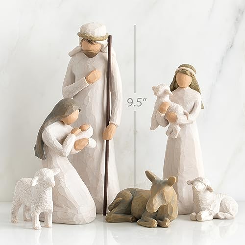 25-piece Nativity set with Angels J66265