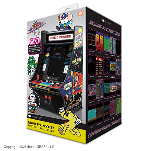 10 Inch Mini Arcade Machine Cabinet with 35 Retro Games Y922