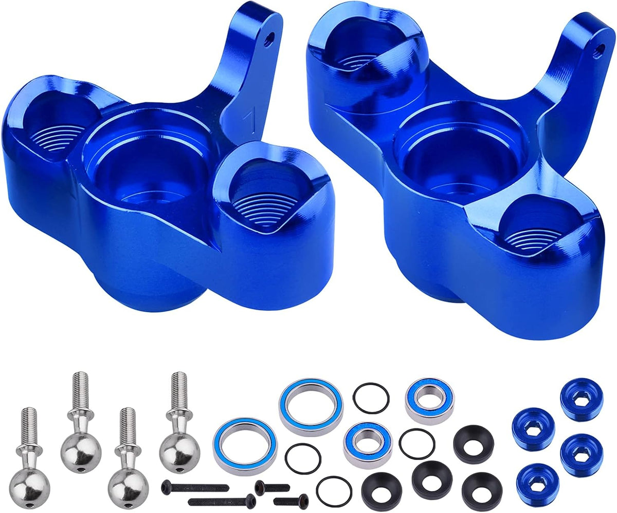 Aluminum Front Steering Blocks Steering Knuckle Green G9334