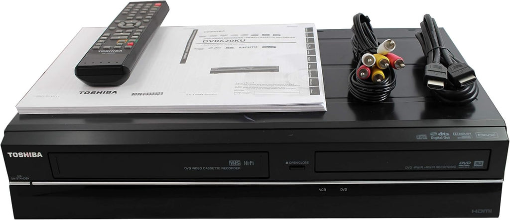 VHS to DVD Recorder VCR Combo with Remote, HDMI R163656