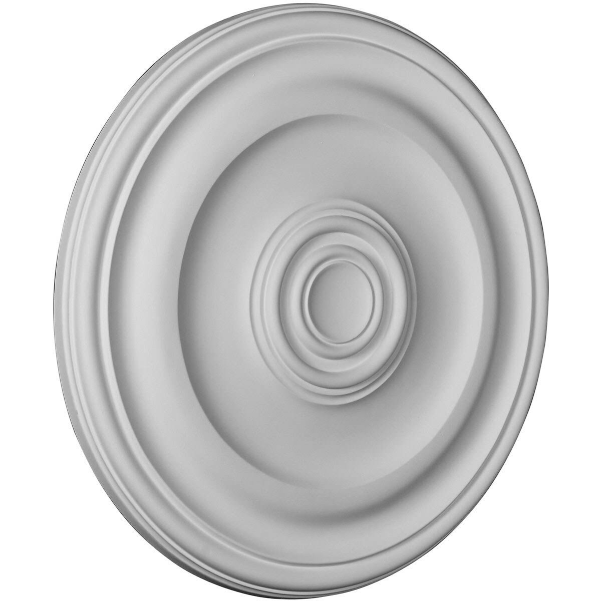 15 7/8 inch x 1 1/2 inch Hand-Painted Stone Hearth Ceiling Medallion R782