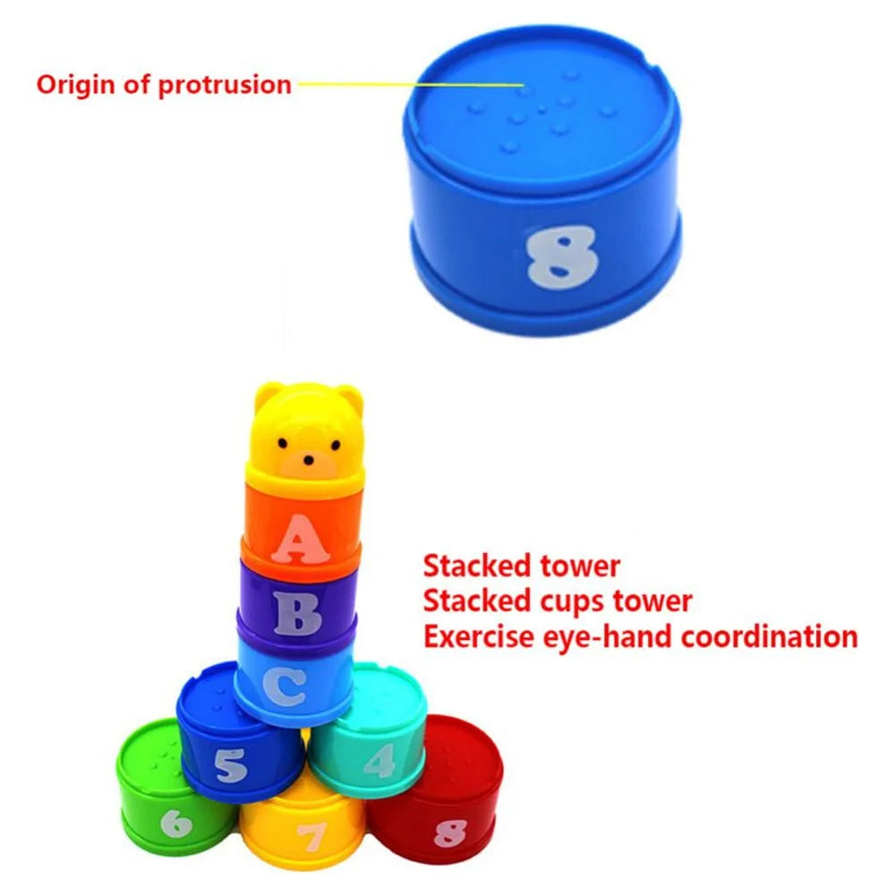 Stacking Toys, Nesting Stack Cups for Toddlers N620227