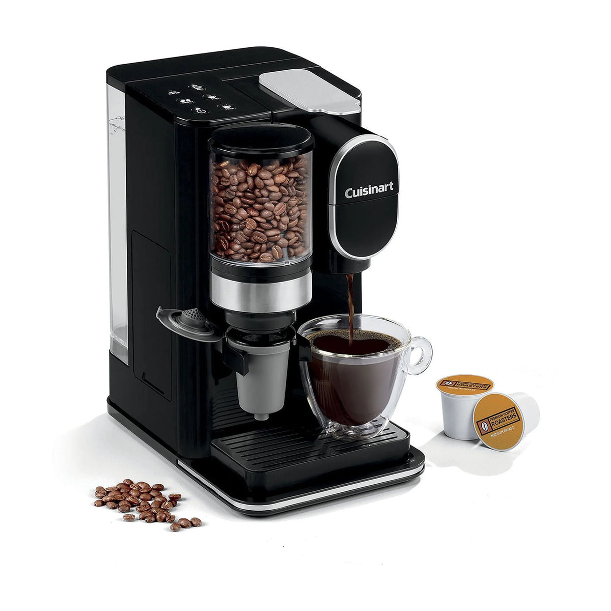 Single-Serve Coffeemaker, 100g, Black S100