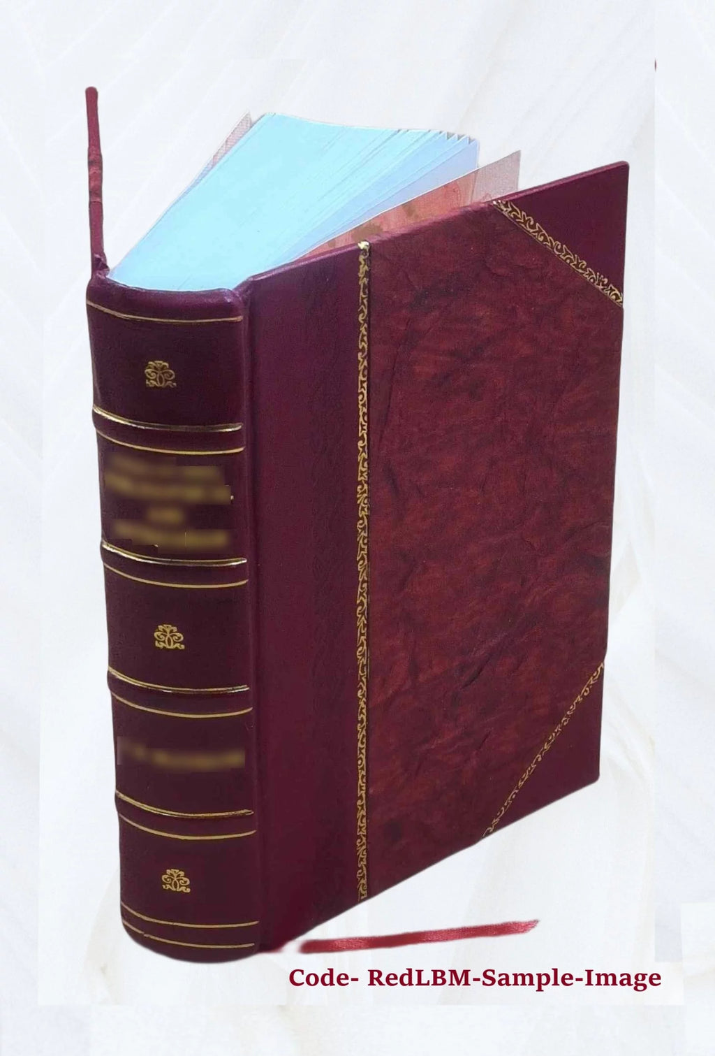 Hamburger Garten-und Blumenzeitung Volume v.35 1879 Leather Bound J2294