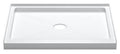 White Rectangular Shower Base N4026