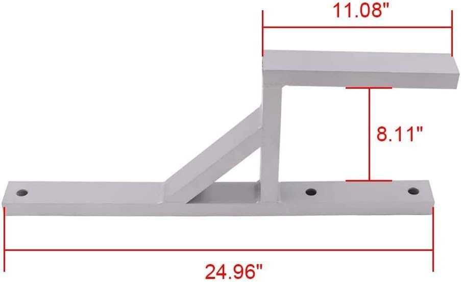 2pcs Aluminum Side Mount Ladder Racks P19699