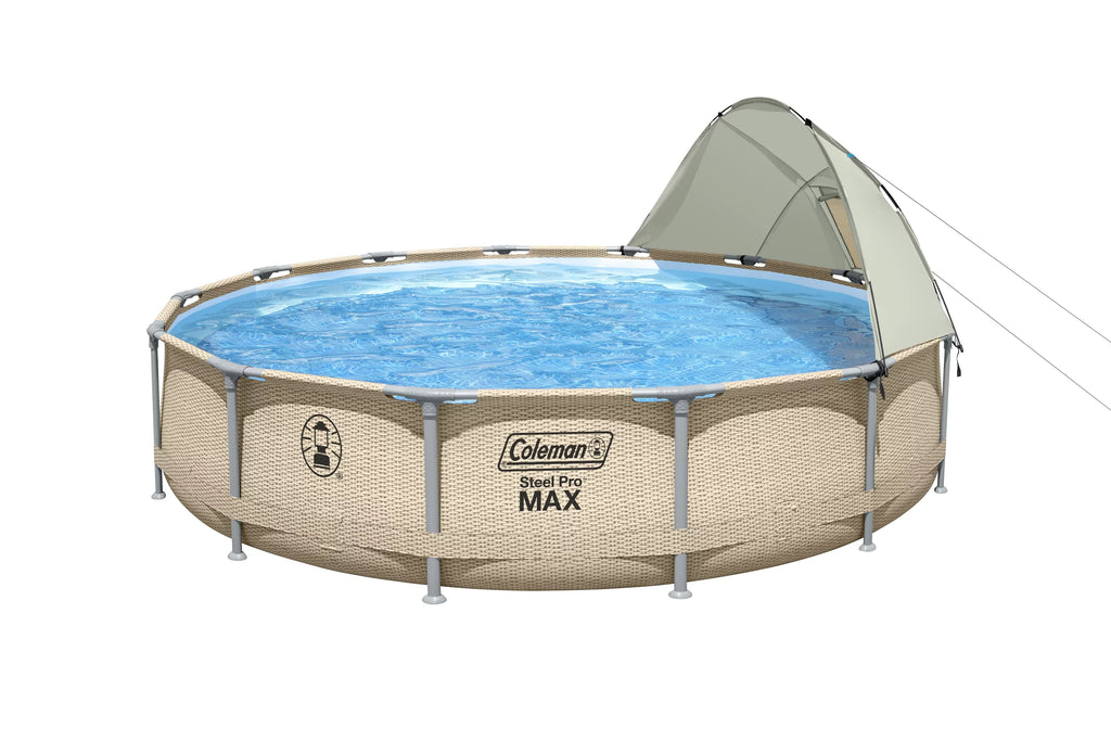 Round Metal Frame Above Ground Pool Set T17163