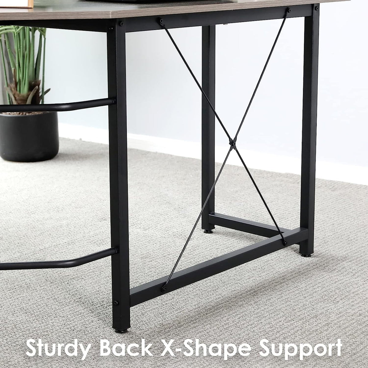 66.5'' L-Shaped Corner Computer Desk O388