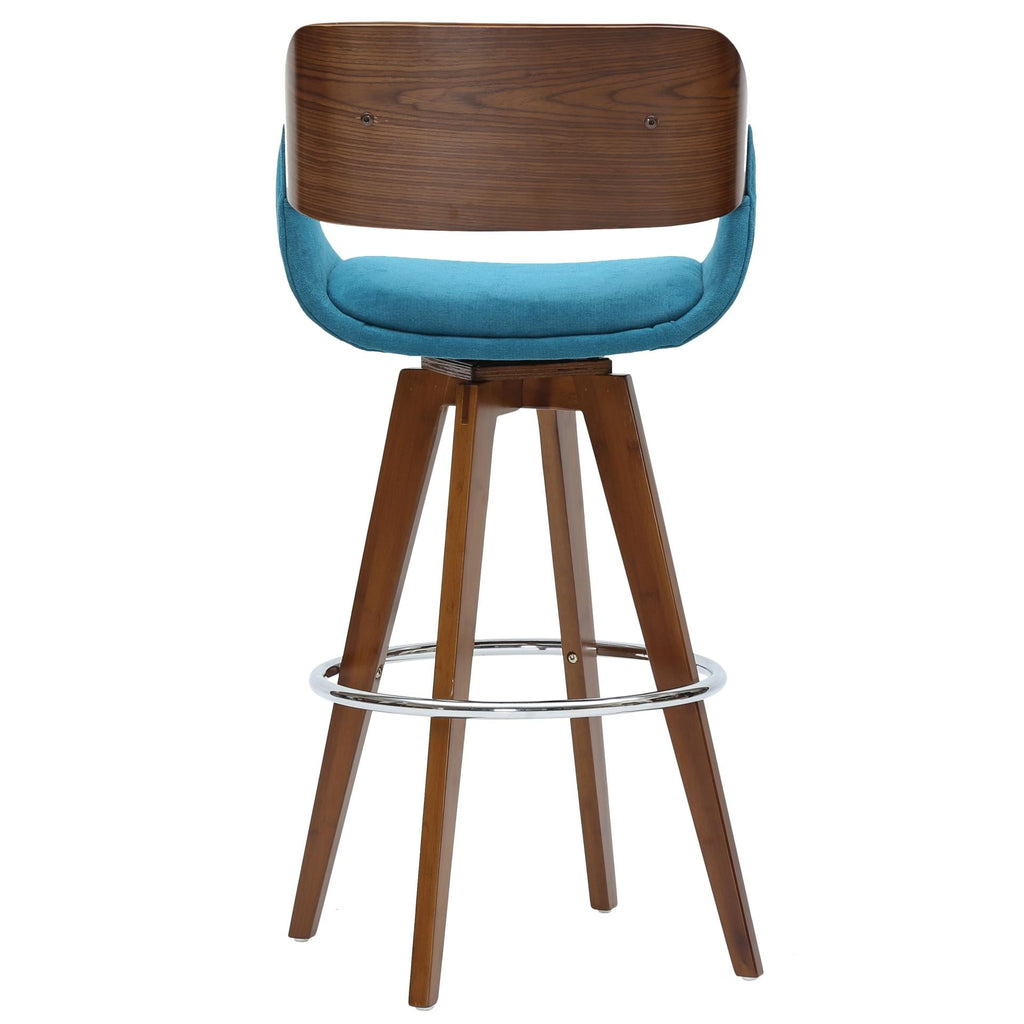 Teal Fabric Counter Stool G908