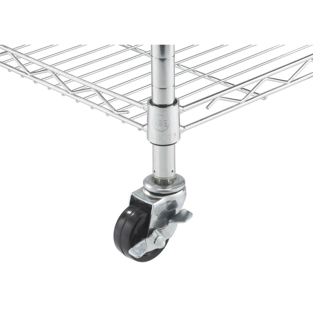 5-Tier Chrome Pantry Rack E502