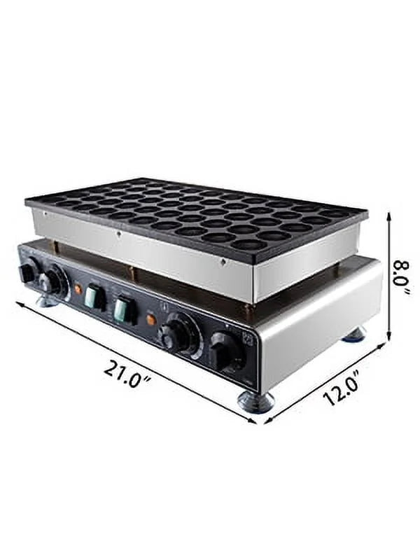 110V 50 Pieces 1700W Nonstick Mini Dutch Pancake Maker J277488