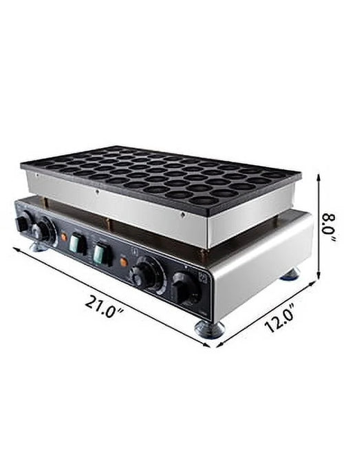 110V 50 Pieces 1700W Nonstick Mini Dutch Pancake Maker J277488
