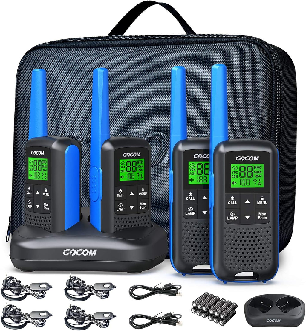 Long Range Walkie Talkies 4Pack E910