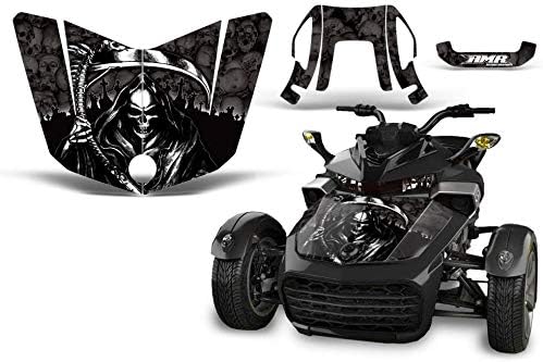 Roadster Graphics Kit Sticker Decal Hood Only Black Z343