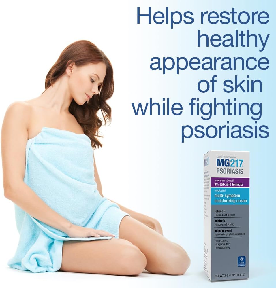 3% Salicylic Acid Psoriasis Cream, Fragrance Free, 3.5 Fl Oz E30382