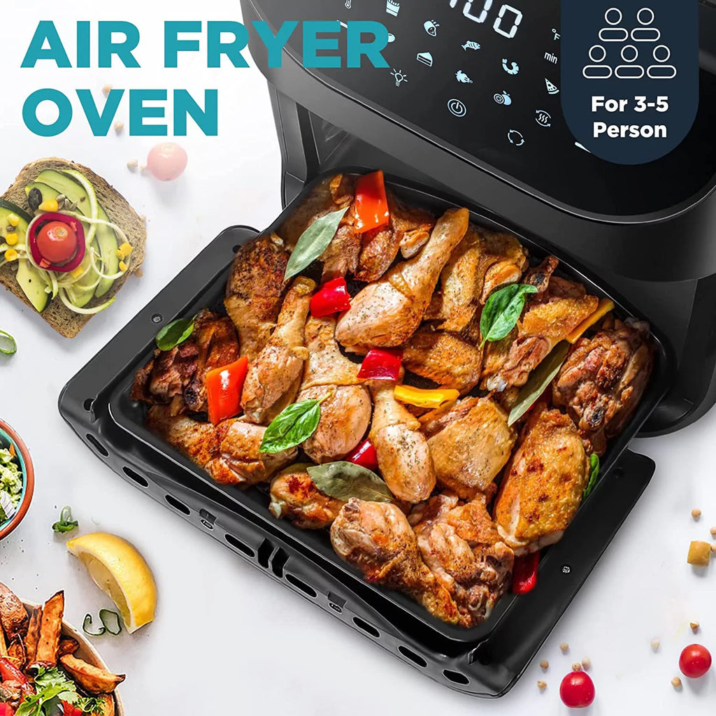 12 QT 1700W Air Fryer with LCD Touch Screen H24019