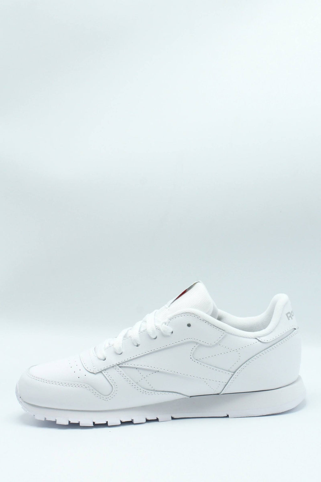 White Leather Trainers S869