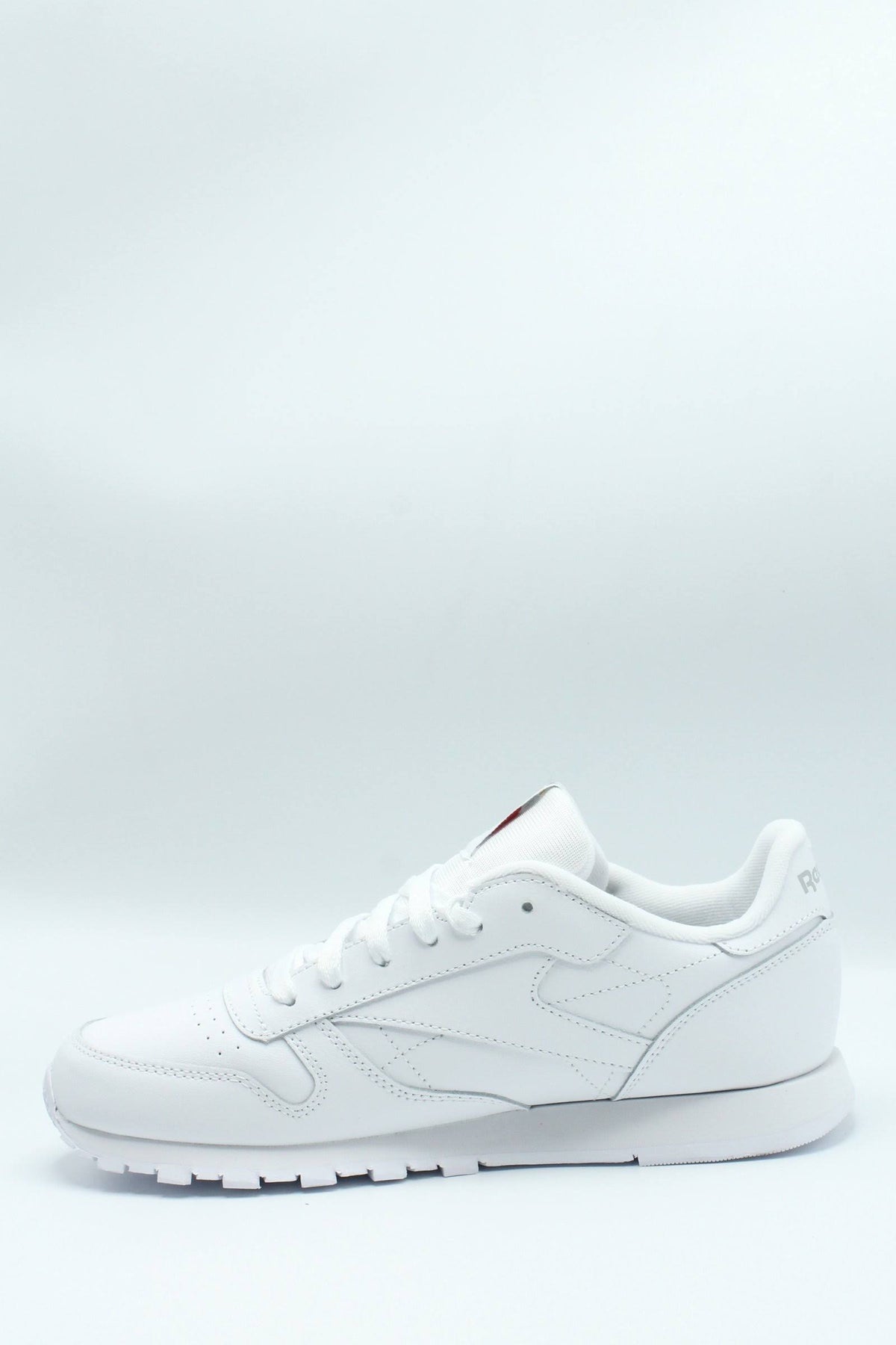 White Leather Trainers S869