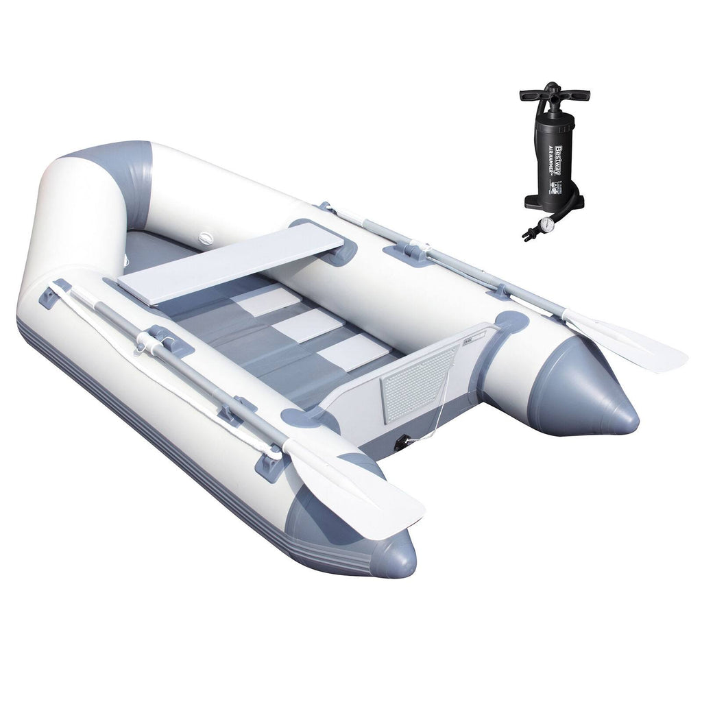 Inflatable 2 Person Boat Set with Oars & Pump S326