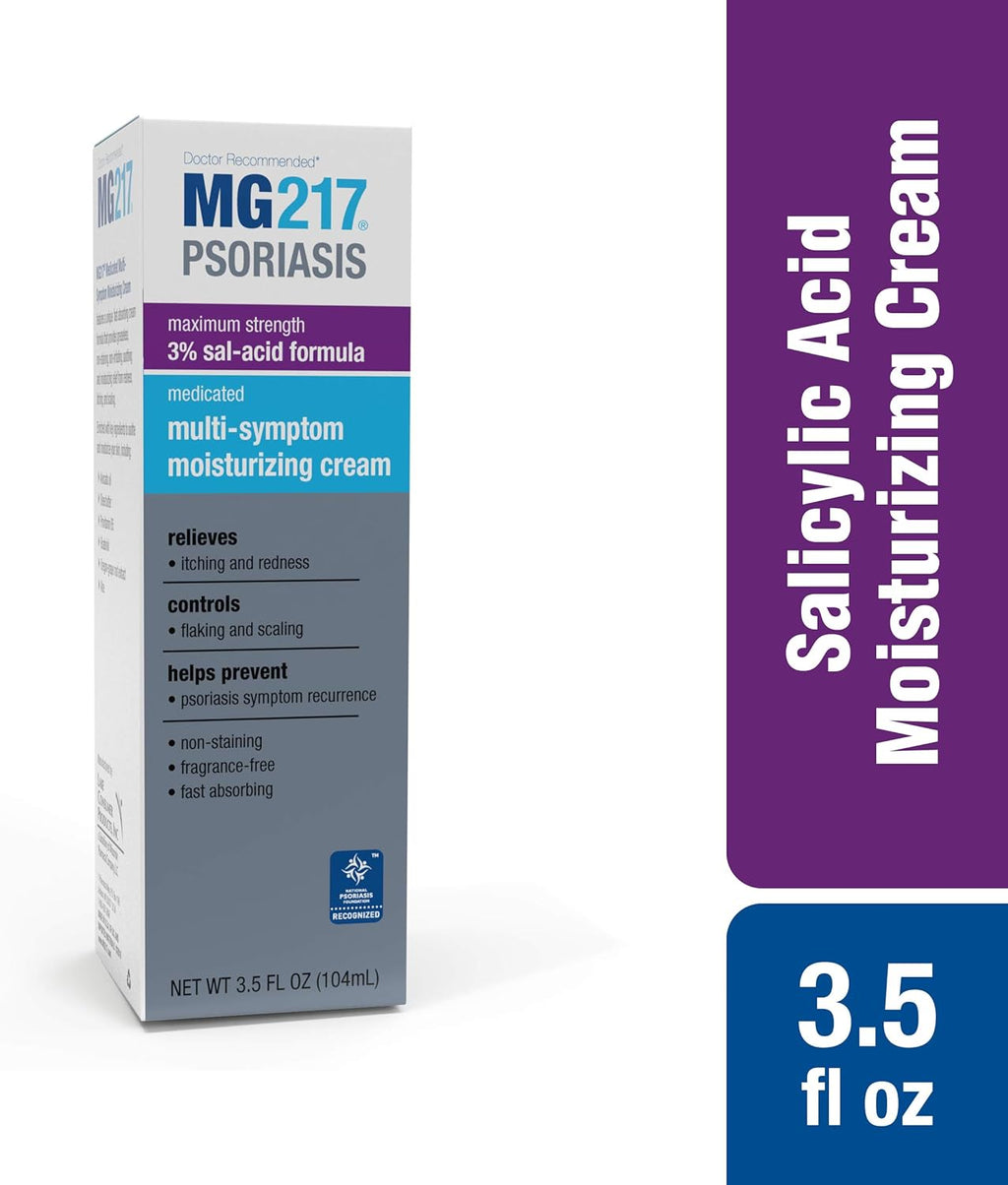 3% Salicylic Acid Psoriasis Cream, Fragrance Free, 3.5 Fl Oz E30382