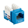 Black Cat6 Keystone Jack 25-Pack U102