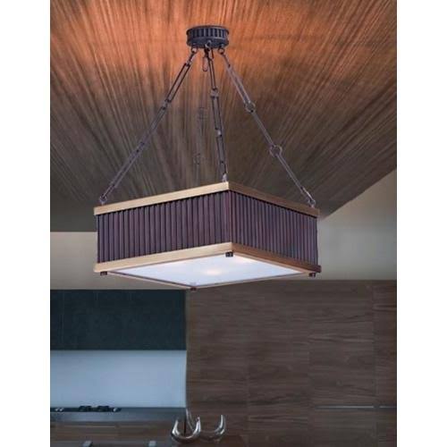 Oil Rubbed Bronze Burnished Brass Pendant Light X288