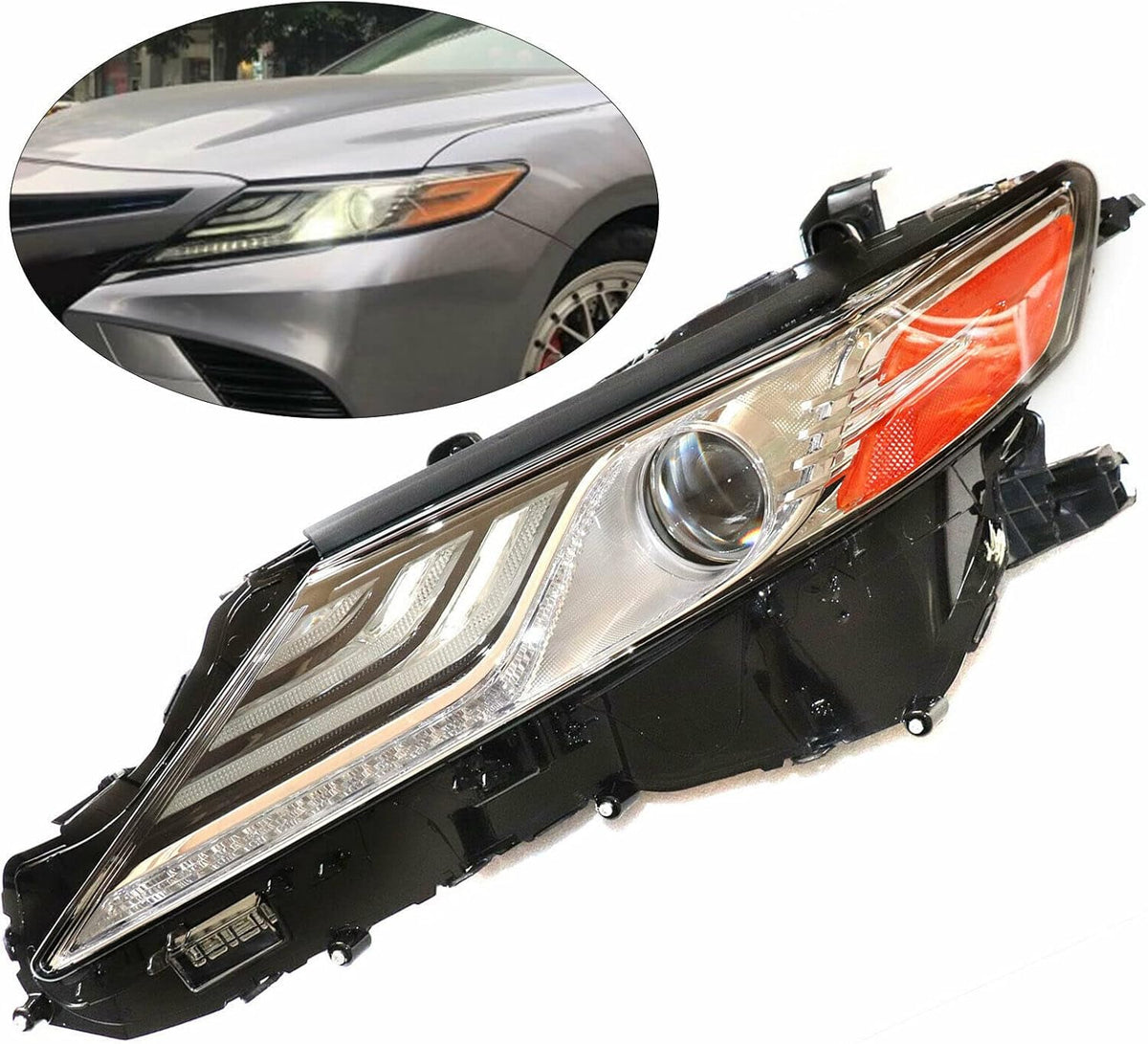 LED Headlights Assembly Passenger Side H684