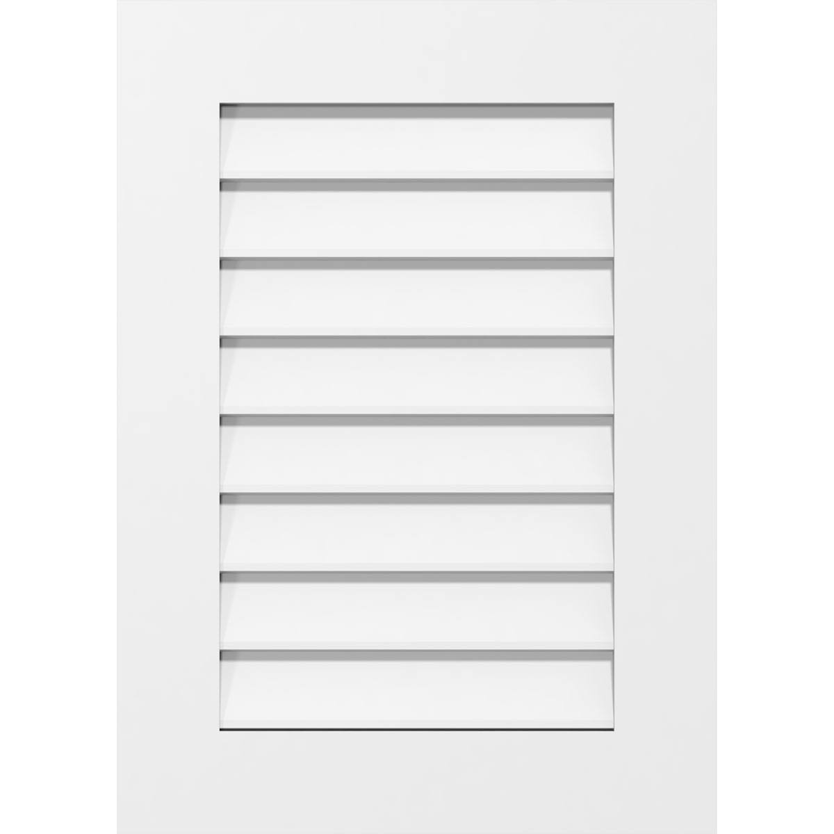 Vertical Surface Mount PVC Gable Vent O274189