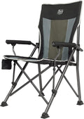 Aluminum Lightweight Folding Chairs with Hard Armrest and Cup Holder E585698