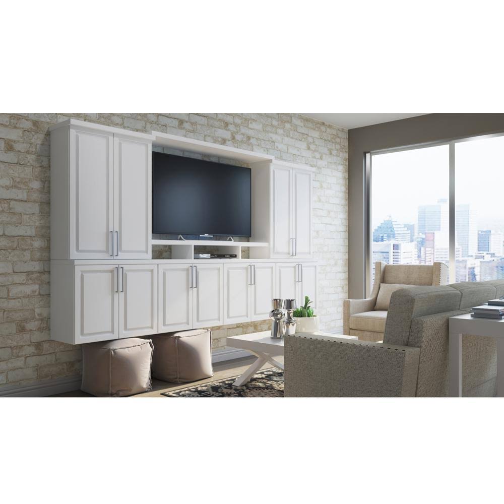 30x30x12 in. Satin White Wall Cabinet L294720