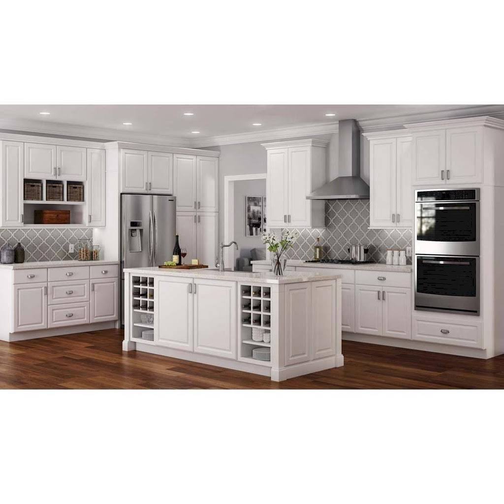 30x30x12 in. Satin White Wall Cabinet L294720