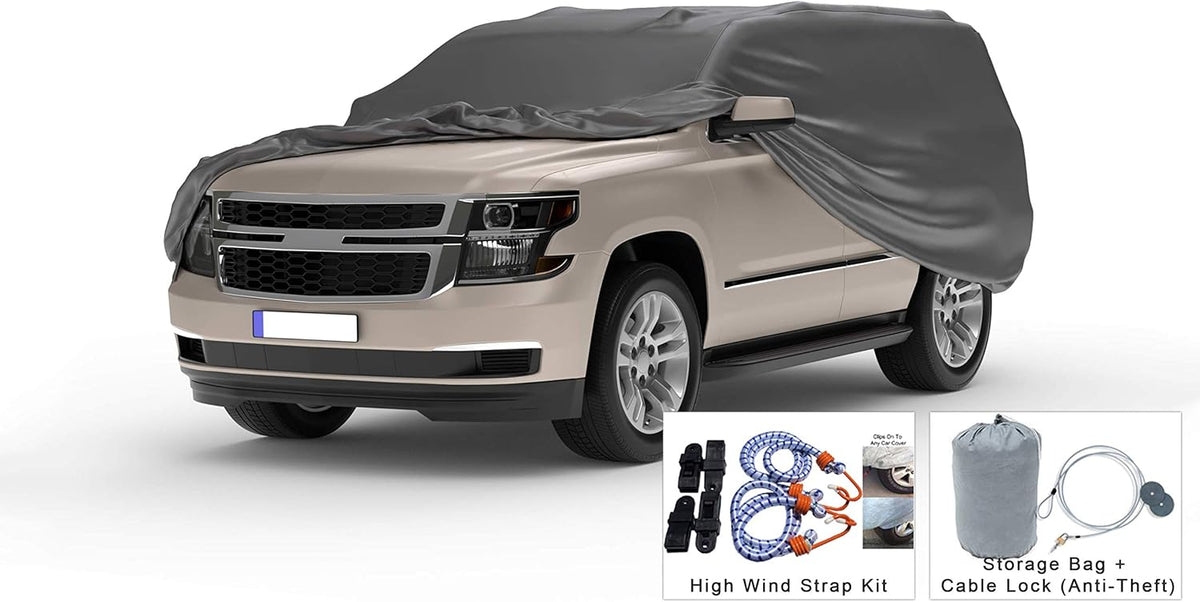 Truck Cover with Cable Lock, Bag & Wind Straps O6172