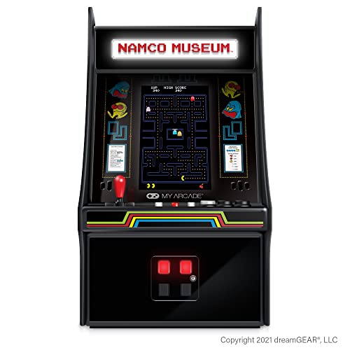 10 Inch Mini Arcade Machine Cabinet with 35 Retro Games Y922