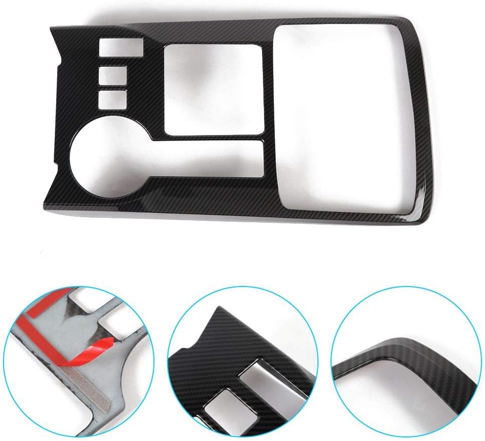 Gear Shifter Panel Trim ABS Carbon Fiber Pattern V80933