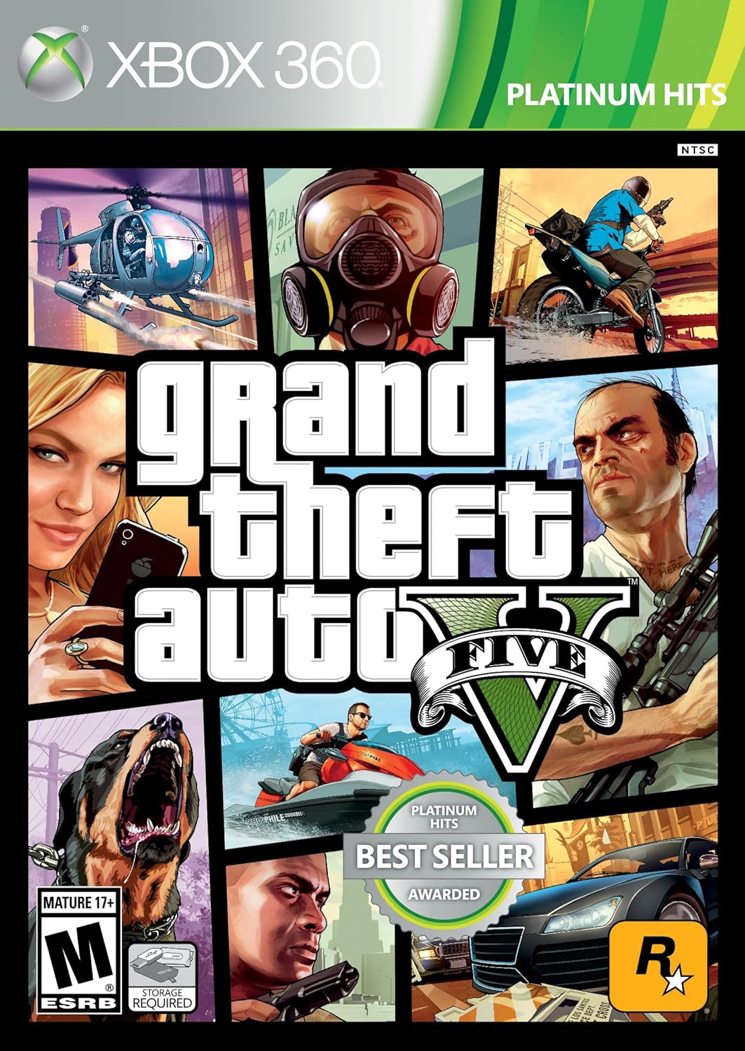 Xbox 360 Grand Theft Auto V Q6099